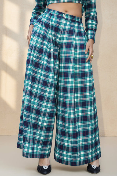 Anjali_Pleated_Pants_Winter - Khamna Studio