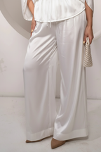 Ivory Whisper Lounge Pants — White