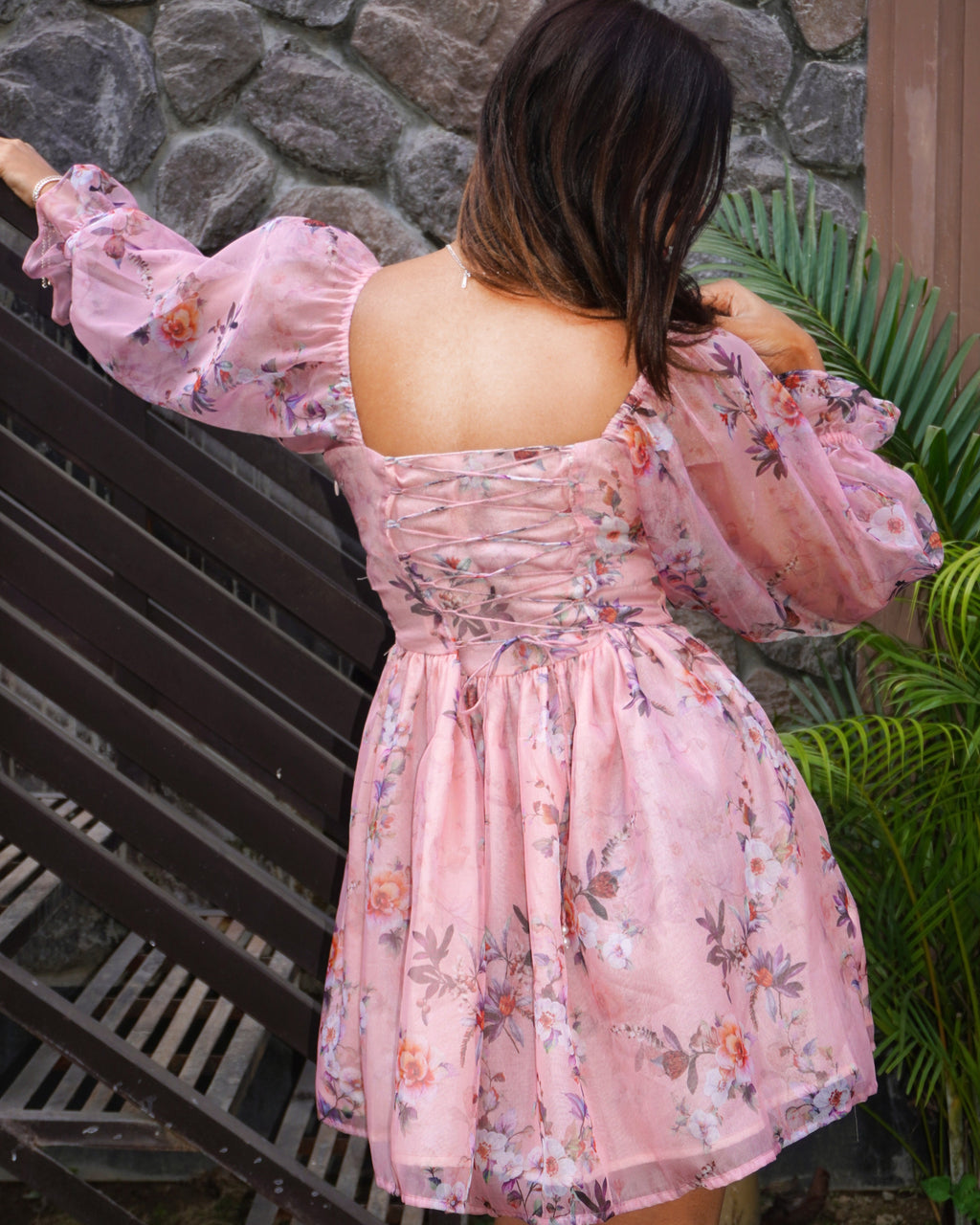 Shanaya Organza Corset Mini Dress – By Khamna - Khamna Studio