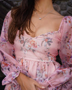 Shanaya_Organza_Corset_Mini_Dress_By_Khamna_DETAILING - Khamna Studio