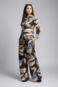 Tropical_Mirage_Modal_Co-ord_Set_Pop-Over_Blouse_Wide-Leg_Pants - Khamna Studio