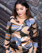 Tropical_Mirage_Modal_Co-ord_Set_Pop-Over_Blouse_Wide-Leg_Pants_top - Khamna Studio