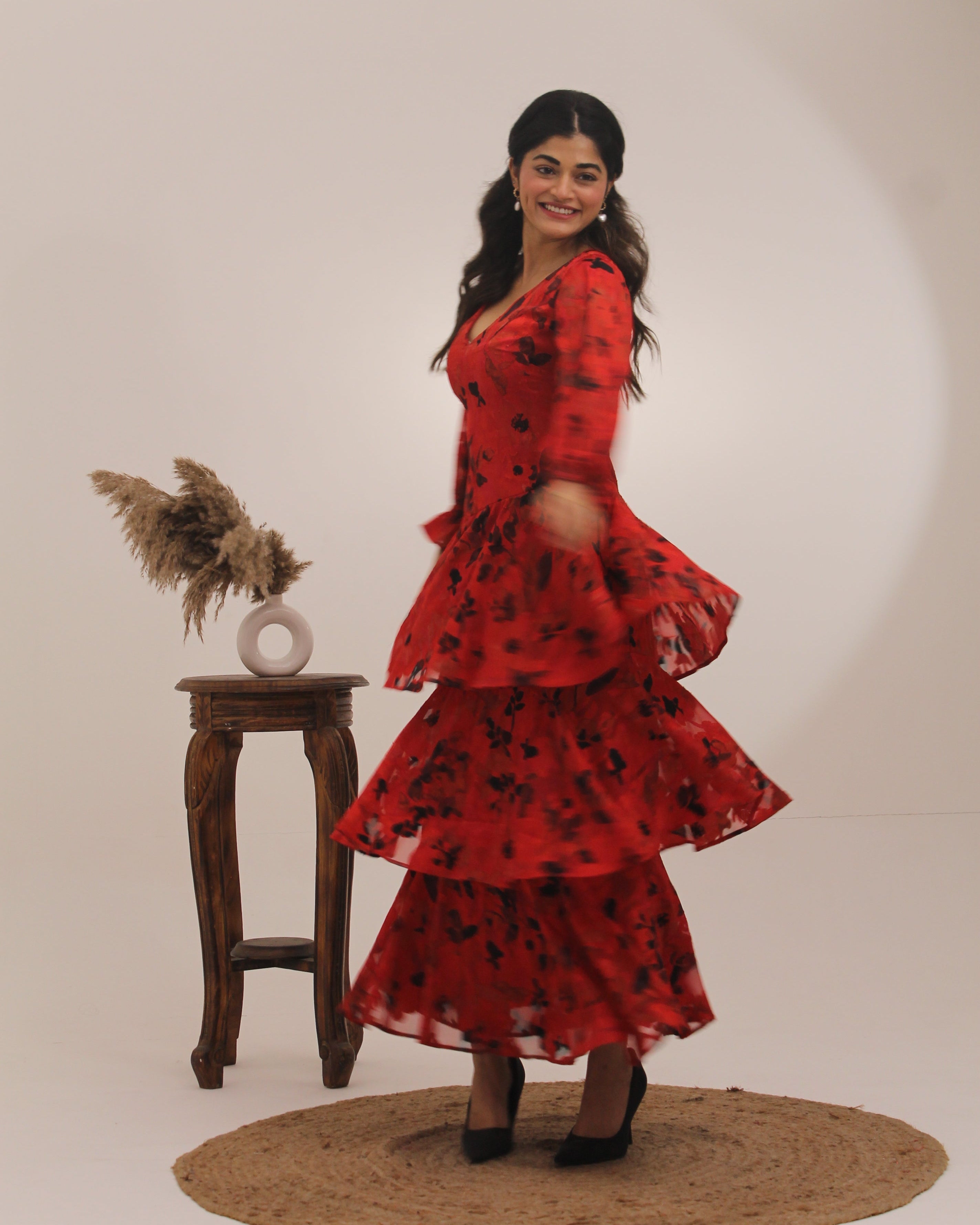 khamna_senorita_dress_with_sleeve - Khamna Studio