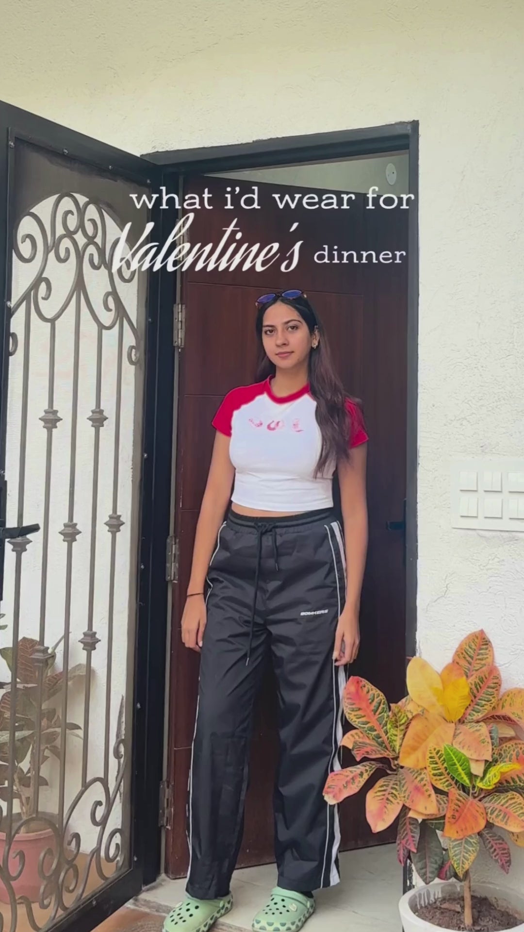 Transition video by Model in Khmna Senorita dress