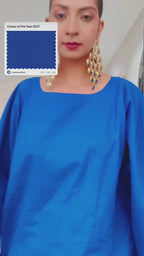 Ocean Mirage Kaftan Dress – Cotton Linen Tieable Drape