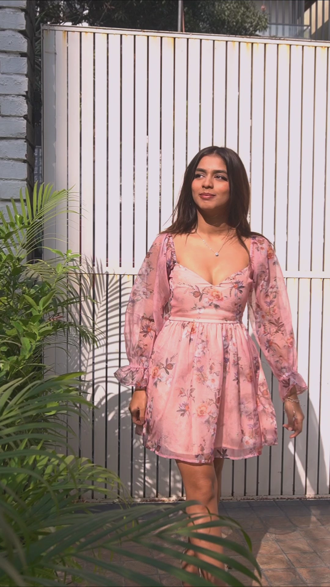 Shanaya Organza Corset Mini Dress – By Khamna