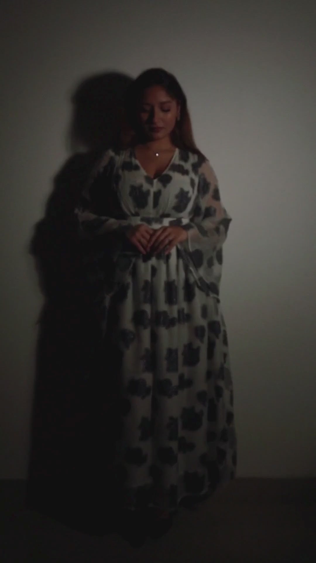 Ishq sufiyana dress. Organza dress with black lurex. It makes you shine without trying to hard